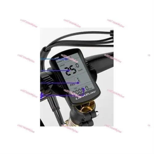 Electric Bicycle S700 Lithium Battery Car LCD Liquid Crystal Meter 36V48V Universal Blue Kress LANKELEISI