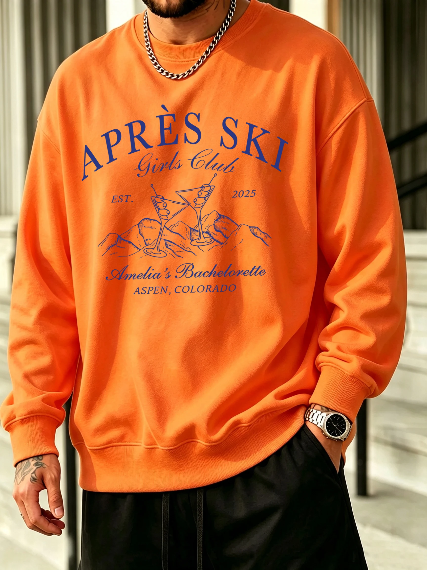 Apres Ski Aspen Colorado เสื้อ - Winter Clothing English บทวิจารณ์และราคา