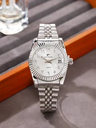Women's Fashion Round Wristwatches Luxury Female Special Dial Plate Bracelet Clock Quartz Watches for Birthday Holiday Gift