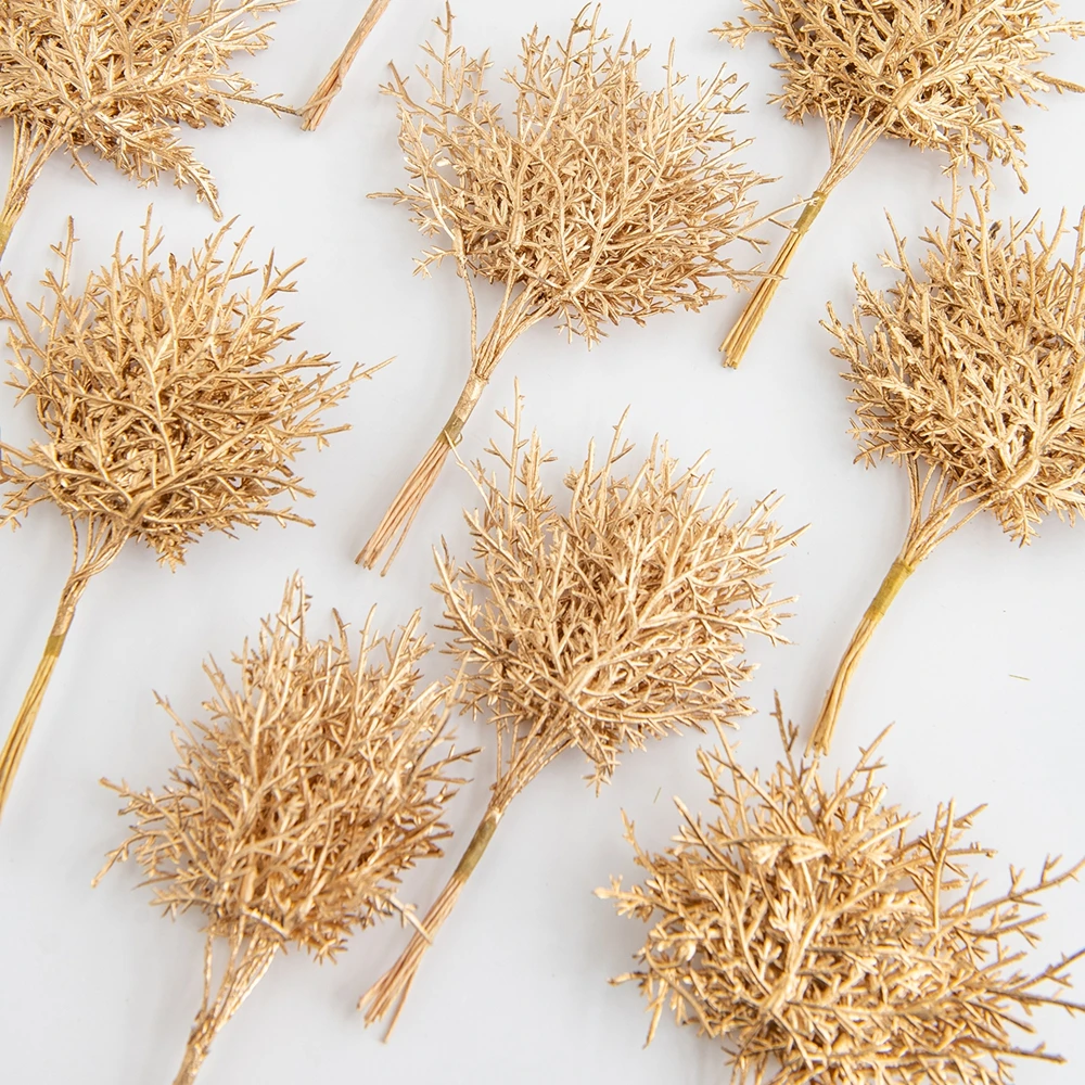 

10Pcs Fake Plants Artificial Plants Cheap Christmas Leaves Vase Home Room Decorat Wedding Bridal Accessories Clearance Diy Gifts