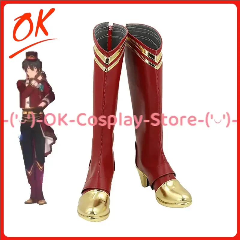 

[Индивидуальные] Valkyrie Artistic Partisan Itsuki Shu kagehira Обувь для косплея Реквизит для ролевых игр Карнавальные праздничные вечерние сапоги из искусственной кожи