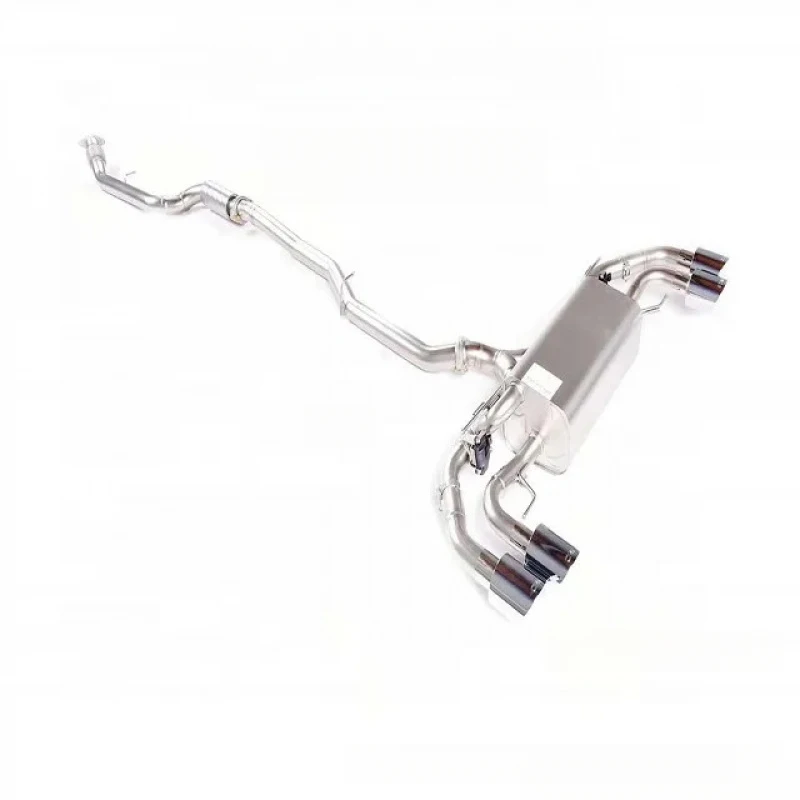 BestsellerFactory Price Easy Operate Stainless Valve Muffler System Quad Exhaust Tail Pipe For Alfa Stelvio 2.0T QV