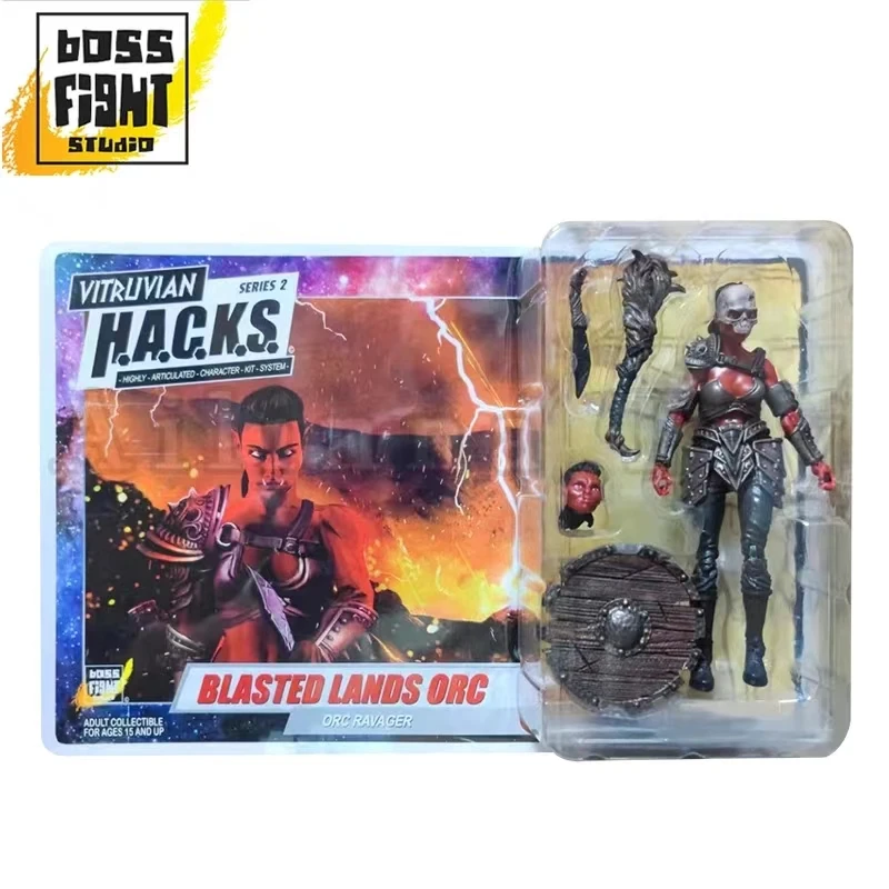 In Stock BFS 1/183.75 Inch H.A.C.K.S Action Figure Blasted Lands Ore Toy Collectible Doll Halloween Gift