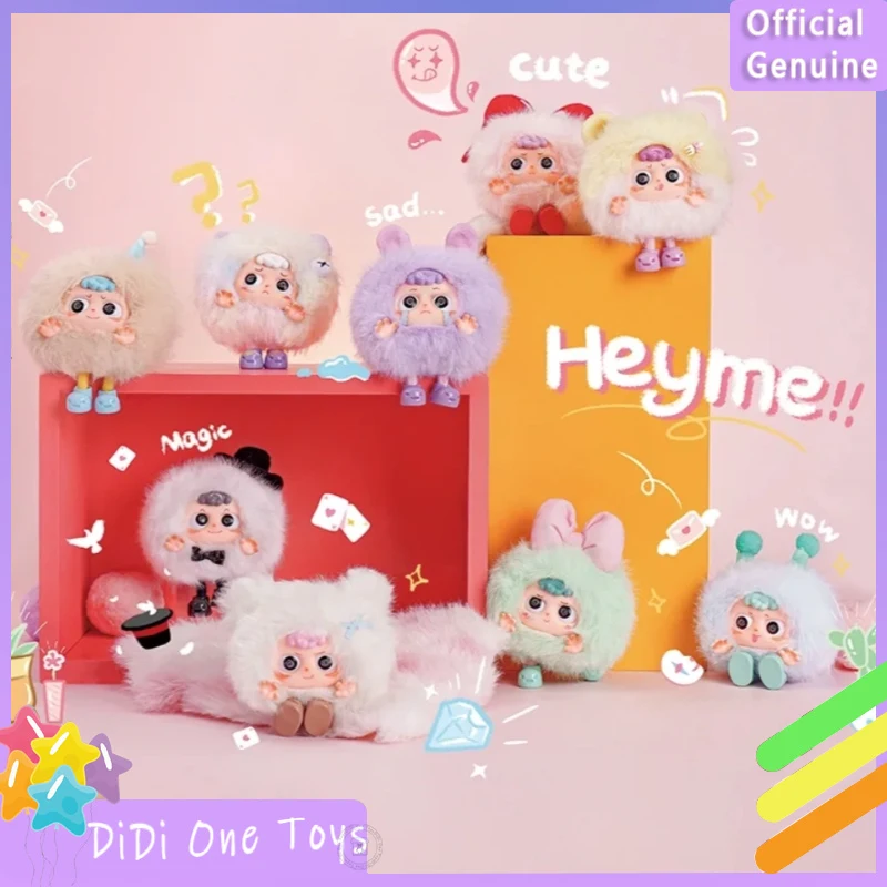

Новая оригинальная серия Heyme Dear Little Ghost, слепая коробка, милая коллекция кукол, украшение для рабочего стола, модный тренд, подарок для девочки
