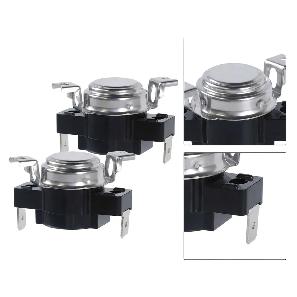 2pcs WE4M160 Dryer Thermostat L210-30F For GE For Hotpoint For Rca Replacement Heating Sensor Switch Home Appliance Repair Parts