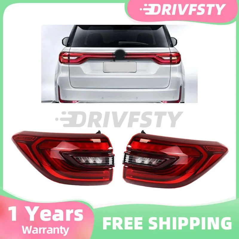 

For Changan CS95 2019 2020 2021 2022 2023 Car LED Tail Light Rear Taillight Assembly Turn Signal Lamp 4133010-AP30 4133110-AP30