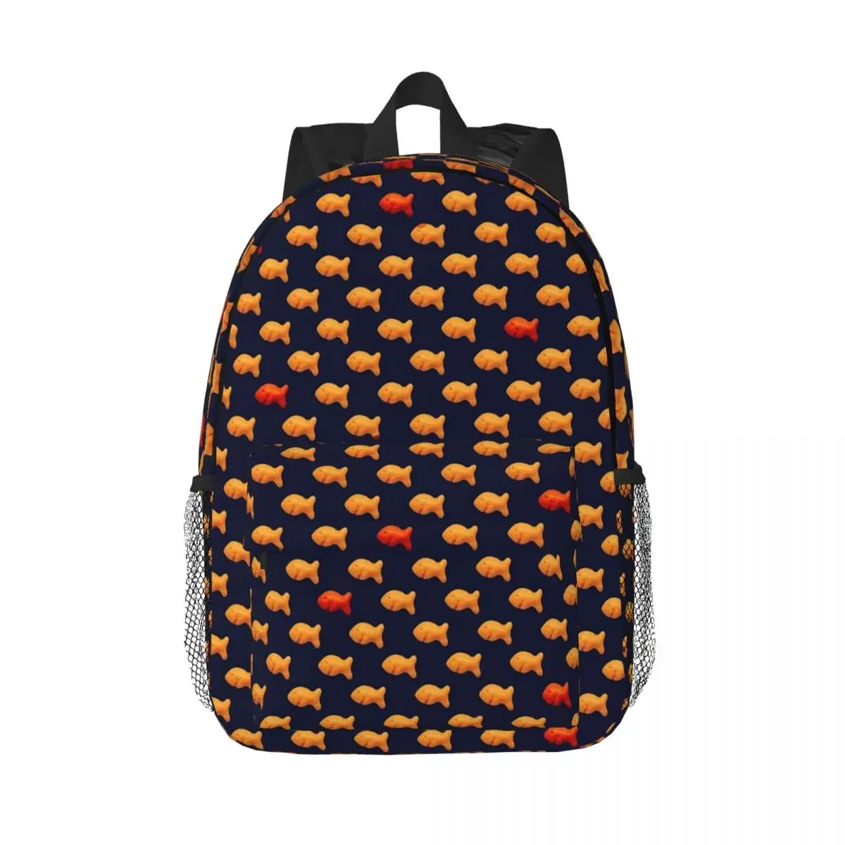 

Goldfish Pattern Backpacks Boys Girls Bookbag Fashion Students School Bags Laptop Rucksack Shoulder Bag Large Capacity