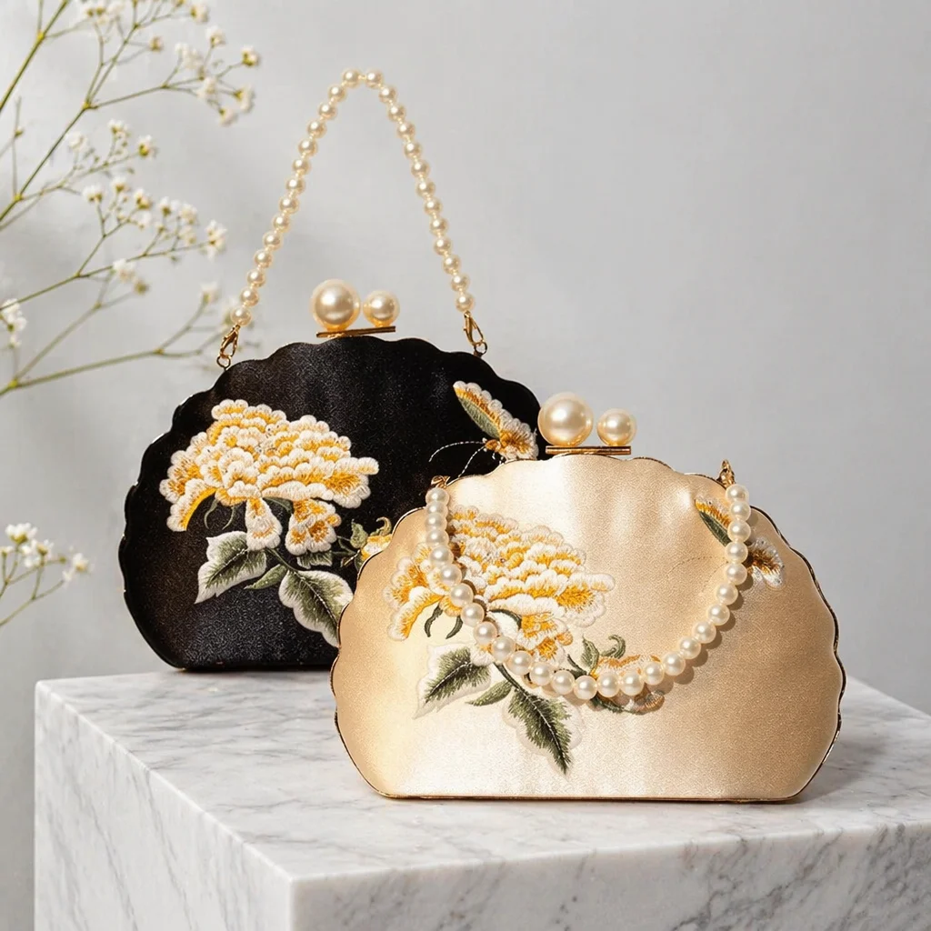 Cross-border New Arrival High-end Mini Crossbody Clutch Evening Party Fashion Women's Bag Shiny Rhinestone Chain Strap Bag 22 cm