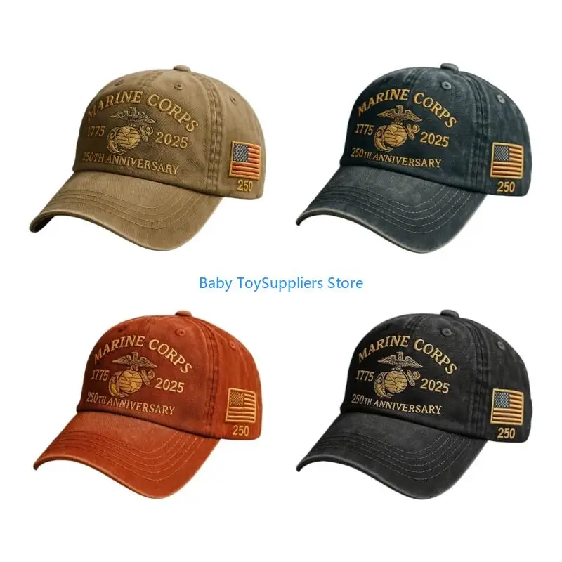 

R1WF Embroidery Baseball Cap For Marine Corps Anniversary Event Gathering Dressingup