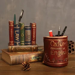 Nordic Personalized Pen Holder Creative Fashion Art Ornament School Student Desk Stationery Organizer Office Desk Ornament