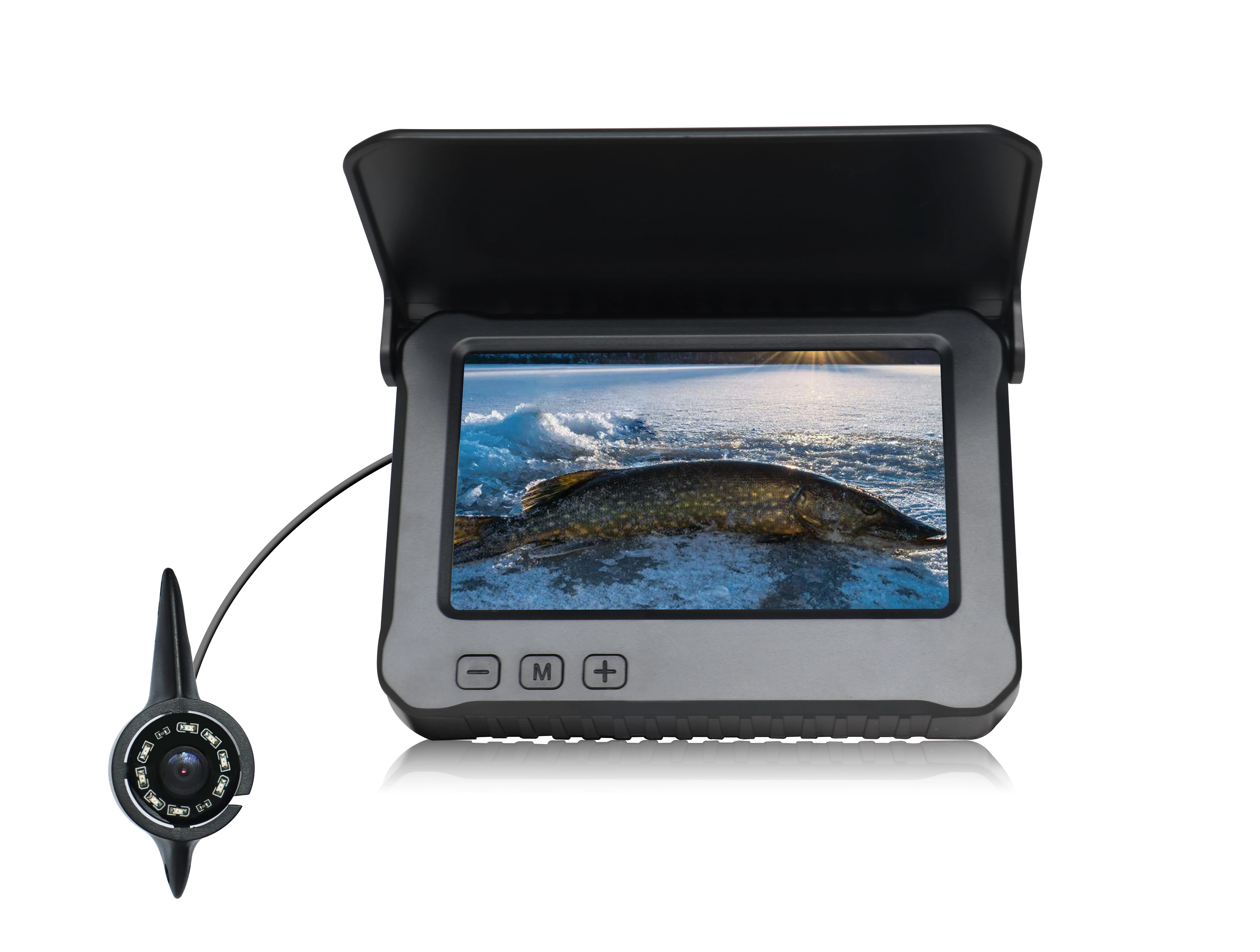 4.3Inch IPS Screen 1000TVL Underwater 15/20/30m Fishing Camera Handheld Endoscope ICE-Fishing Camera CMOS Borescope Fish Finder