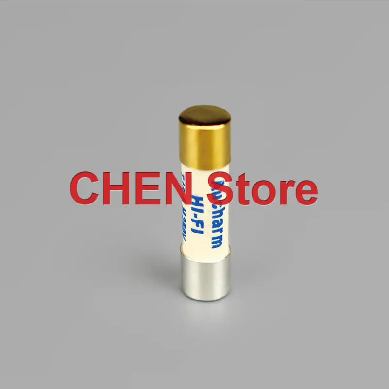 

2PCS/lot Aucharm HIFI 250V 5x20mm Slow Melting Sterling Silver Fuse Tube CD Amplifier Audio gold-plated free shipping