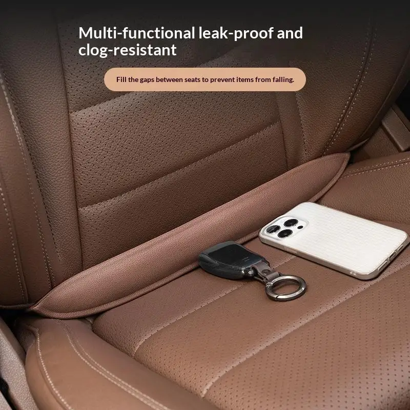 

Plug-In Car Seat Gap Filler Elastic EVA Car Seat Crevice Filling Strip Universal Seat Blocker Prevent Dropping Car Accessories