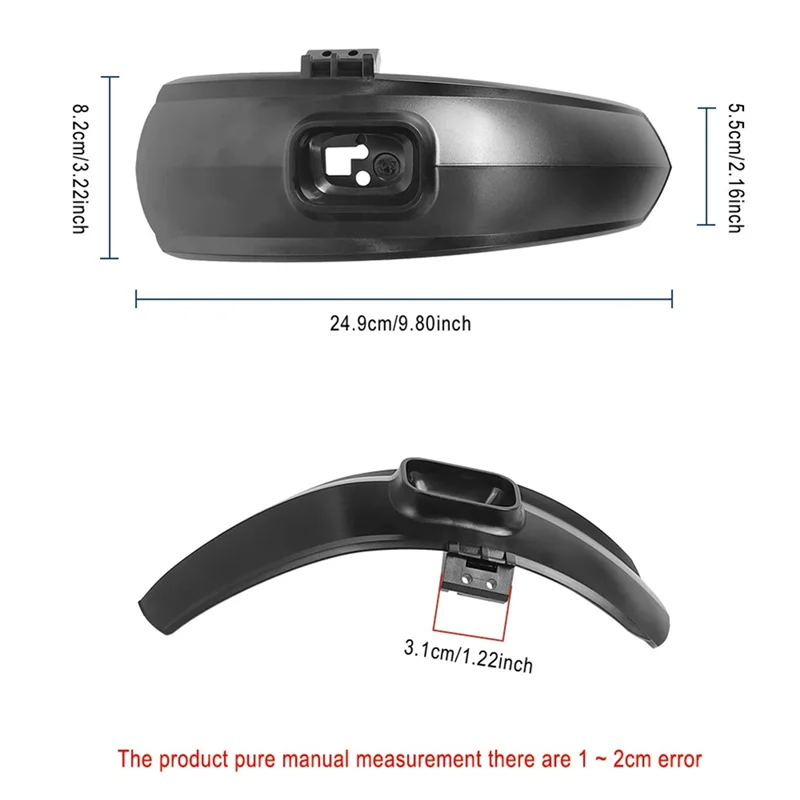 B48B-For JOYOR S5 S8 S10 سكوتر كهربائي استبدال الحاجز الخلفي مجموعة واقيات الطين ودعامة التركيب #6