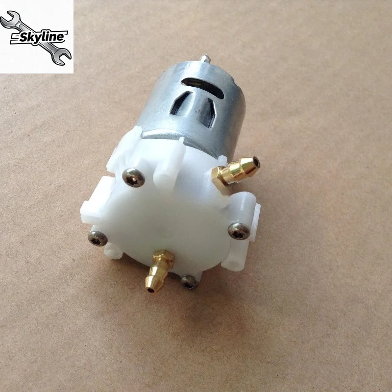 3V-6V DC Mini Gear Water Pump Parts Micro Self-suction Dual Purpose Pump For Liquid Circulation, Water Transfer And Oil Boosting