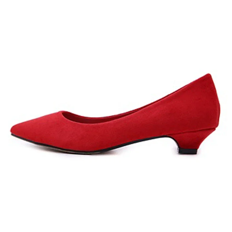 CEYANEAO spring autumn new mother fashion shoes low heels Party large size banquet ladies shoes Woman pumpsE822
