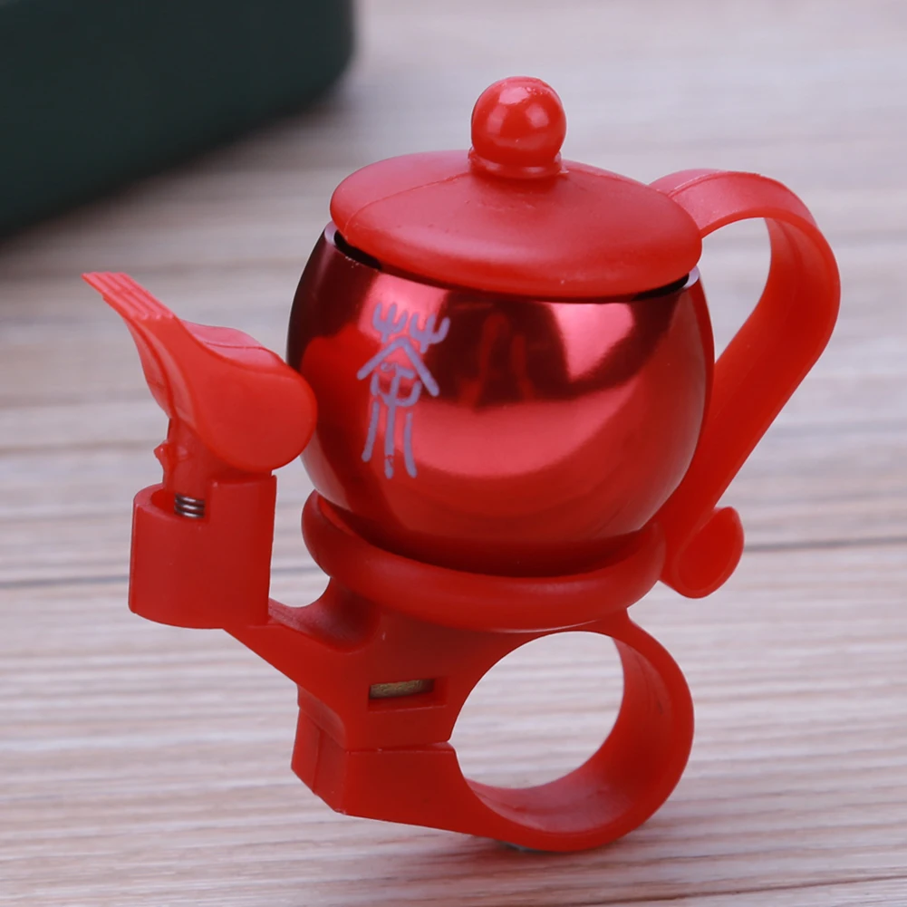 

Lightweight Aluminum Alloy Bike Bell Easy to Fix on Any Bicycle Over 75DB Loud Sound Cycling Safety Equipment