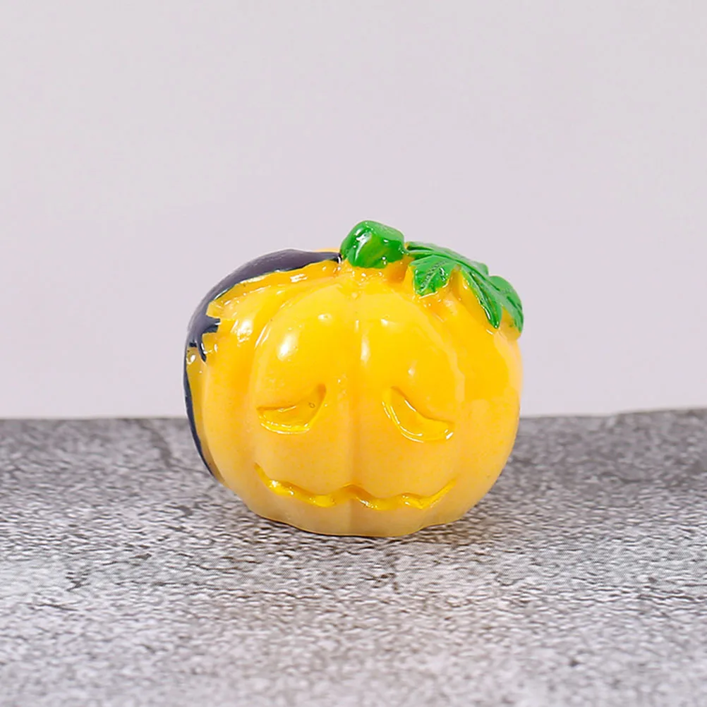 

10Pcs Halloween Mini Resin Decorations Tiny Ornaments for Flowerpot Desk Home Micro Landscape Halloween Mini Figurine