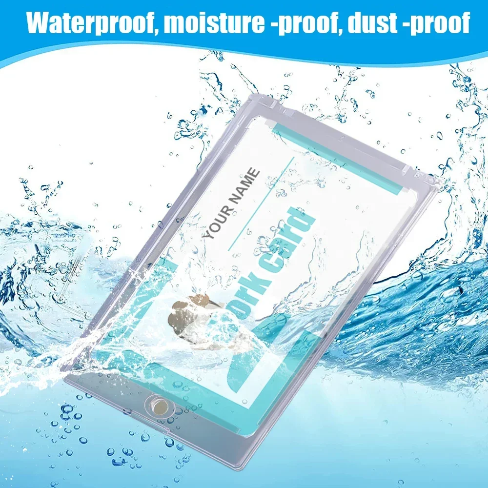 1-10Pcs Magnetic Card Holder for Trading Game Card Protector Cover HD Magnet Top Loader Kpop Idol Photo Cards Protective Sleeve