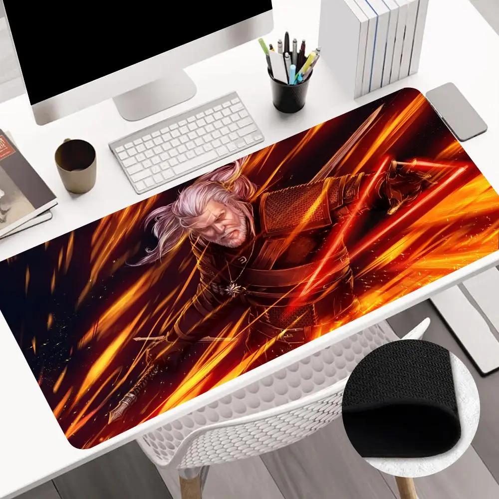 Hot Games W-Witchers MINISO Mouse Pad Anime Game Mouse Pad Computer Desk Pad Office Carpet Laptop Mouse Pad