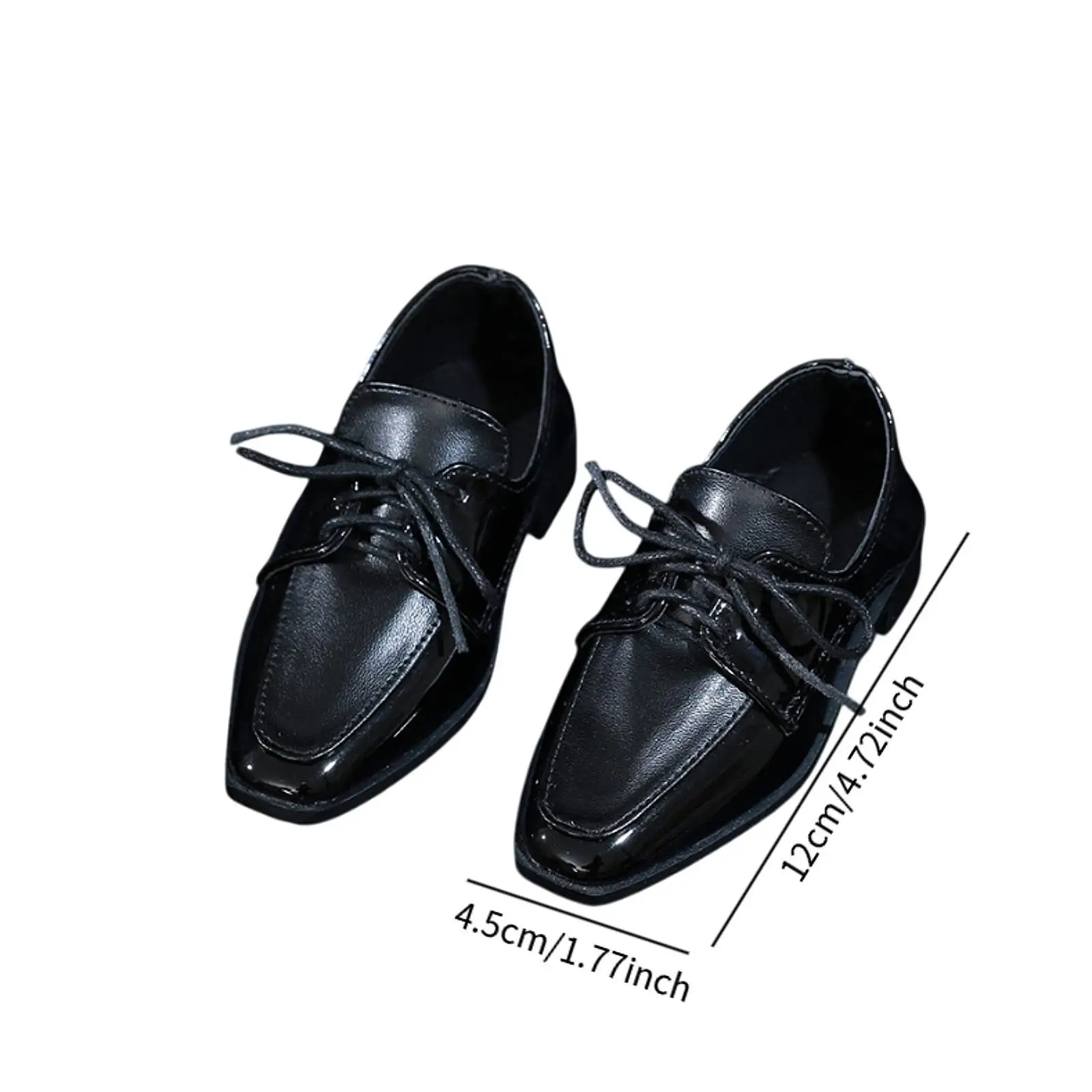 Sepatu Boneka 1:3 Sepatu Formal Alat Peraga Foto Sepatu Figur Boneka Pendidikan DIY