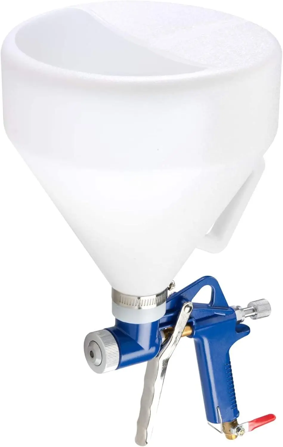 

Air Texture Spray Gun with 1.32 Gallon Hopper, 3 Nozzles for Drywall Stucco Popcorn on Walls Ceilings