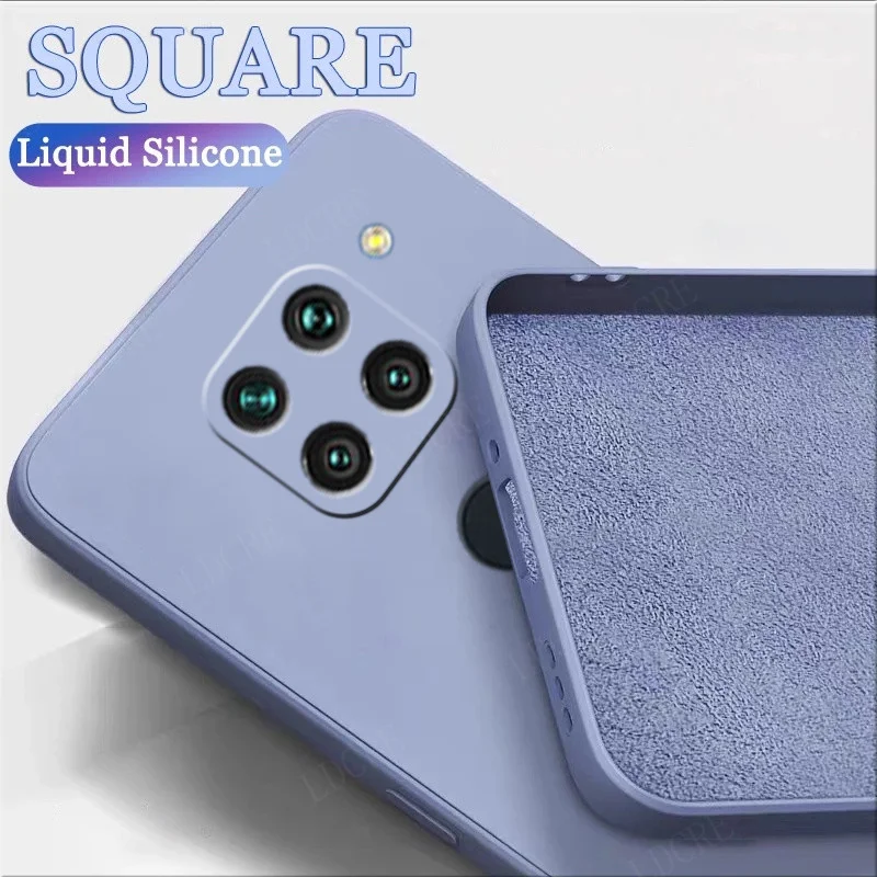 For Redmi Note 9 Case Cover Xiaomi Redmi Note 9 Capas Original Phone Bumper Back Shockproof Soft TPU Fundas Redmi Note 9 6.67\