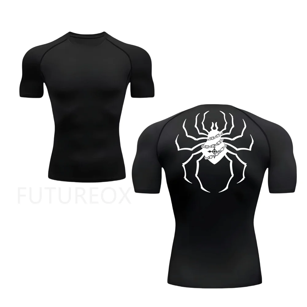 

Children's Printed Tops Themed T-shirt High Elasticity Compression Tight Fitting Quick Dry GYM Tees Bodybuilding Outdoor Fitness