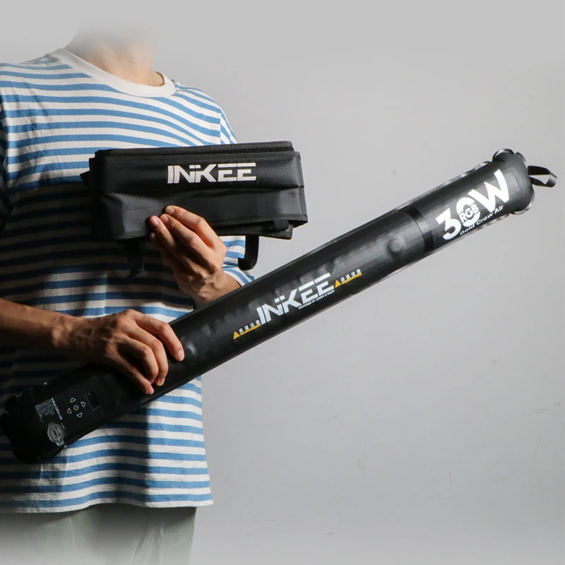 INKEE GCA30C GC12 GCA20U Air Tube LED Stick Light Accessory with Grid for Photography Video Lighting