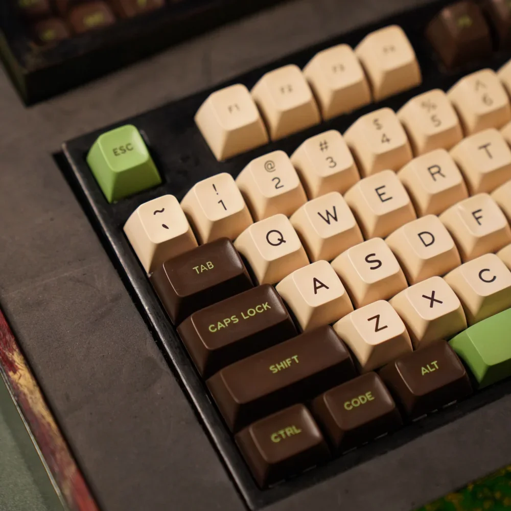 

Matcha Chocolate SA Ball Cap Keycap ABS Customized Mechanical Keyboard