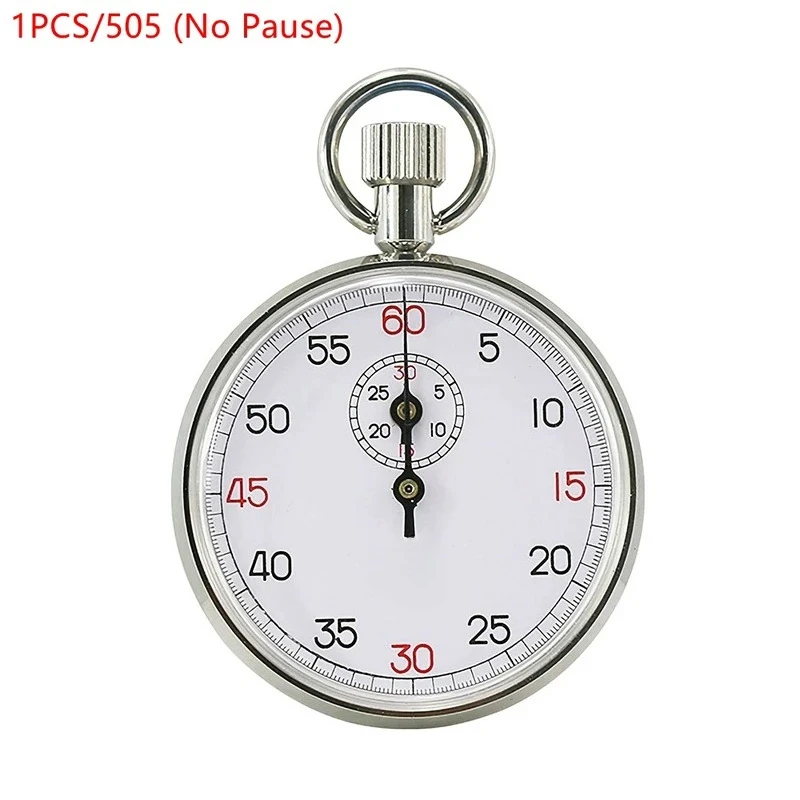 1Pc Mechanical Stop Watch | 30s/60s Second Chronograph Timer for Teaching Instrument