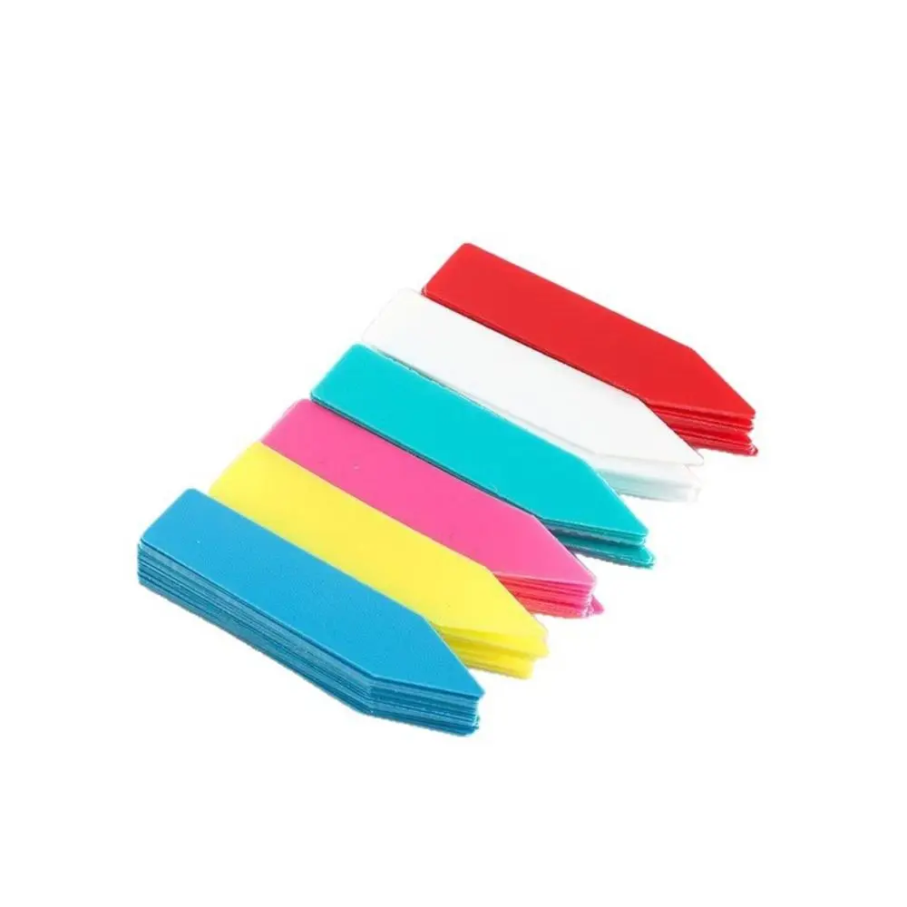 100Pcs Plastic Material Plant Tags Reusable DIY Tool Garden Plant Labels Waterproof Sun Protection Gardening Tags