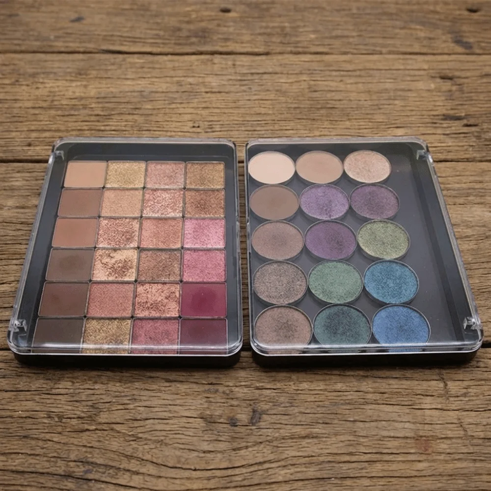 Refillable Multiple Grids Empty Magnetic Cosmetics Palette Portable Cosmetic Storage DIY Makeup Dispensing Box Professional