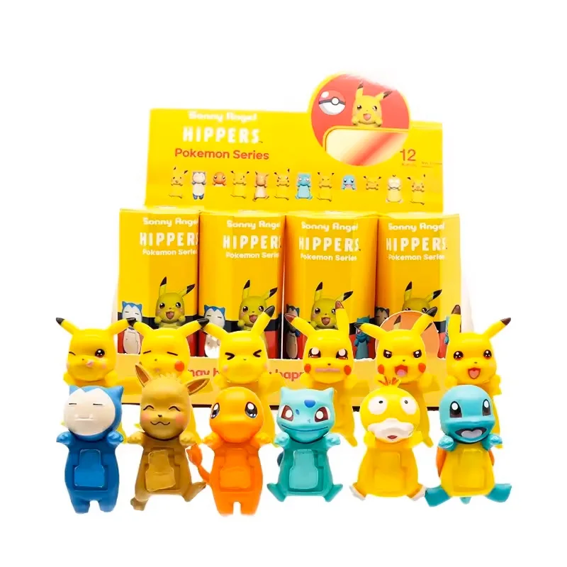2026 New Pikachu Surprise Blind Box Party Angel Mysterious Blind Box Cute Anime Figures Christmas Model Doll Gifts Kids Toys view 3