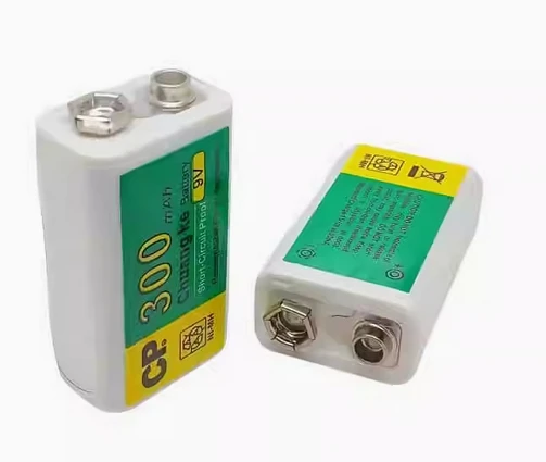New authentic CP 9V 300MAH Ni MH rechargeable battery 6F22 multimeter toy meter