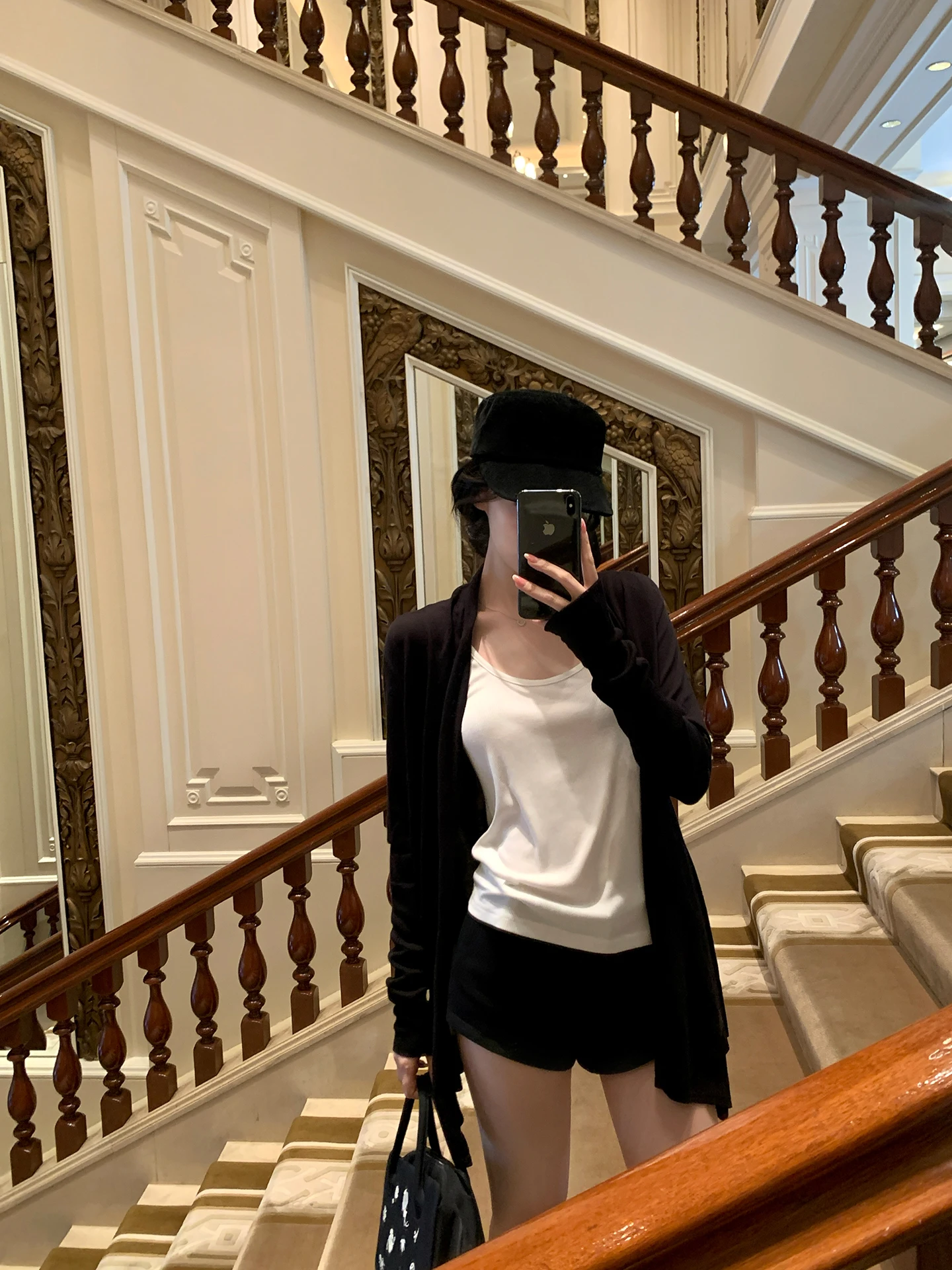 

Thin Asymmetrical Long Sve Knitted Cardigan GYO Paper Person Lean Casual Loose Fit Summer Women's Sweater