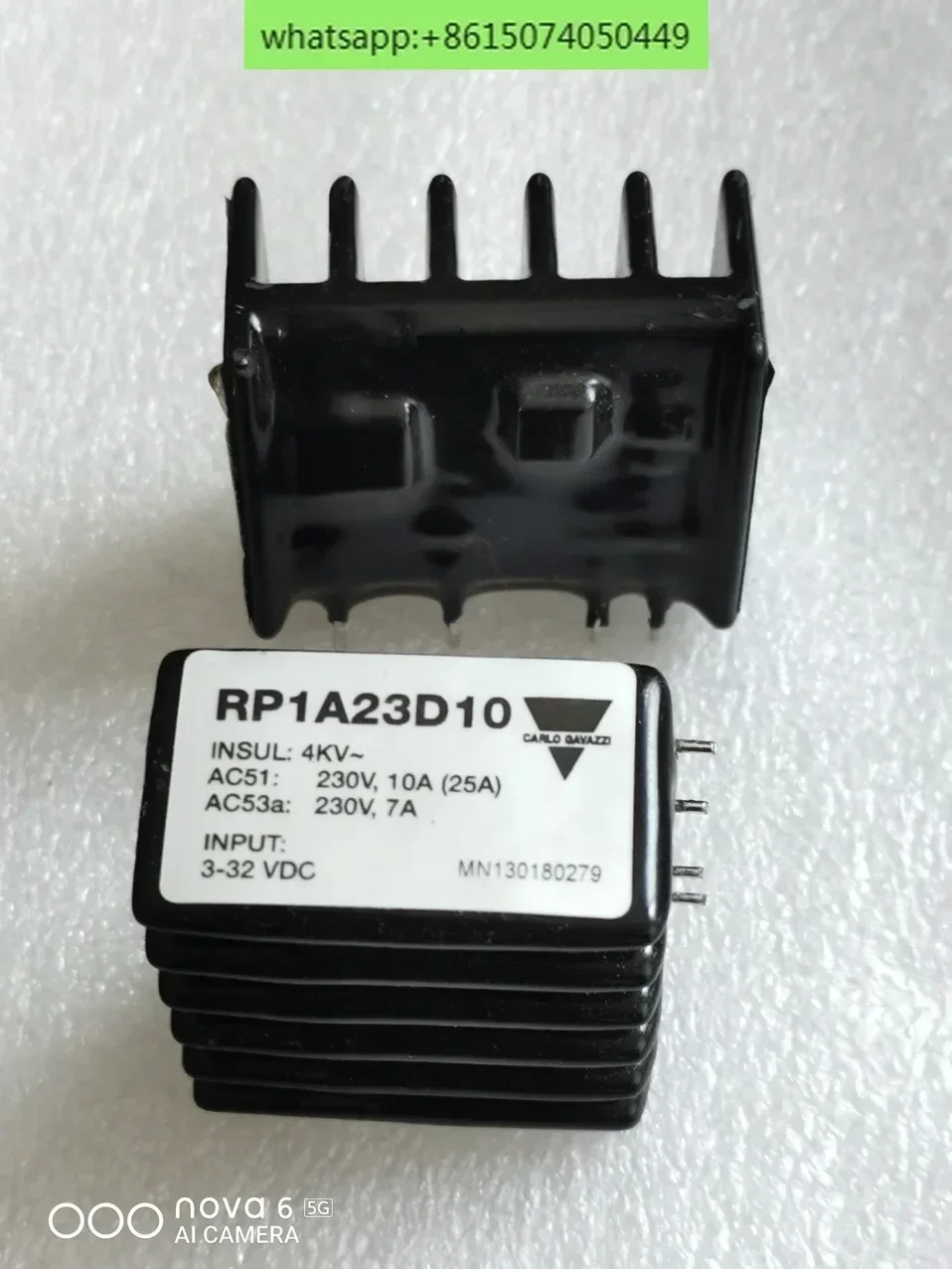 

RP1A23D10 1-фазное твердотельное реле с нулевым переключателем для монтажа на печатной плате 10А 230В