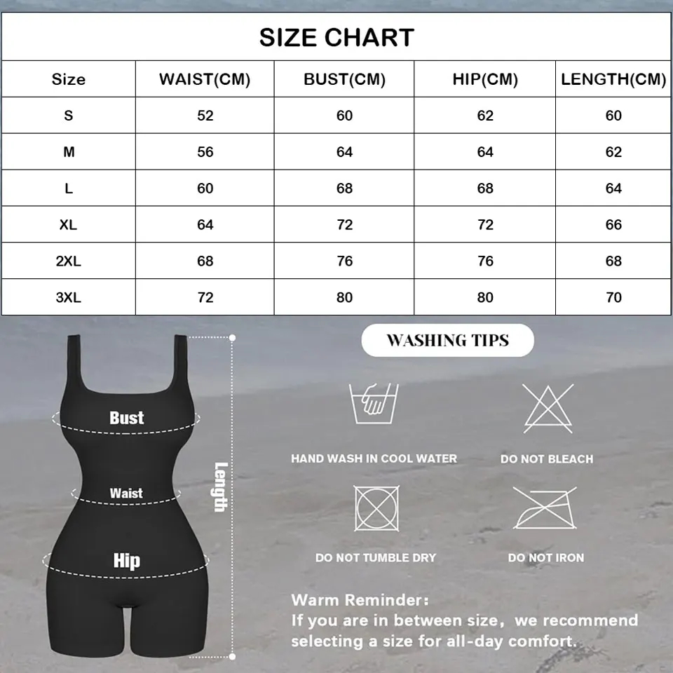 Compression Bodysuit Shapewear for Women Racerback Tank Top Jumpsuit Seamless Body Sculpting Shaper One-Piece Backless Underwear