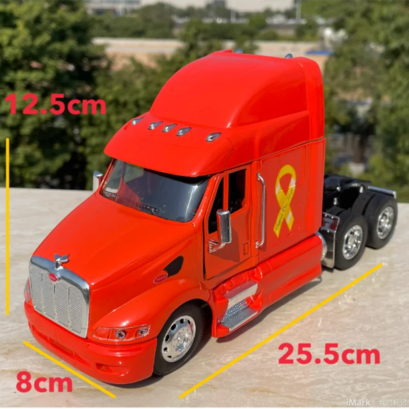 Diecast Scale 1: 32 Peterbilt American Heavy Truck  Alloy Car Model Gifts Collections Display  No retail box