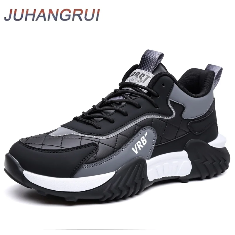 

2025 Platform Sneakers New Trend Men's Vulcanize Shoes Stylish Athletic Shoes for Men Leisure Casual Flats Sports Footwear