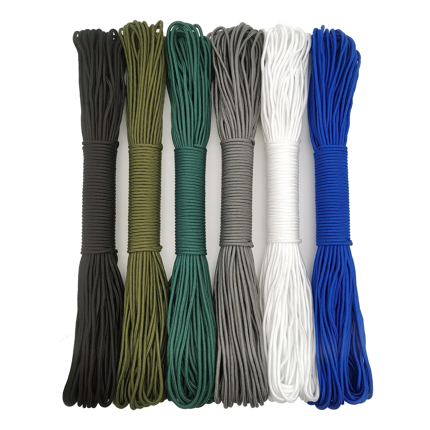 500 Farben Paracord 1/2/3/4/5mm Hochwertiges Fallschirmseil Paracord 550 Seil Überlebens-Camping-Zubehör DIY Handgefertigtes Seil – Detail 6