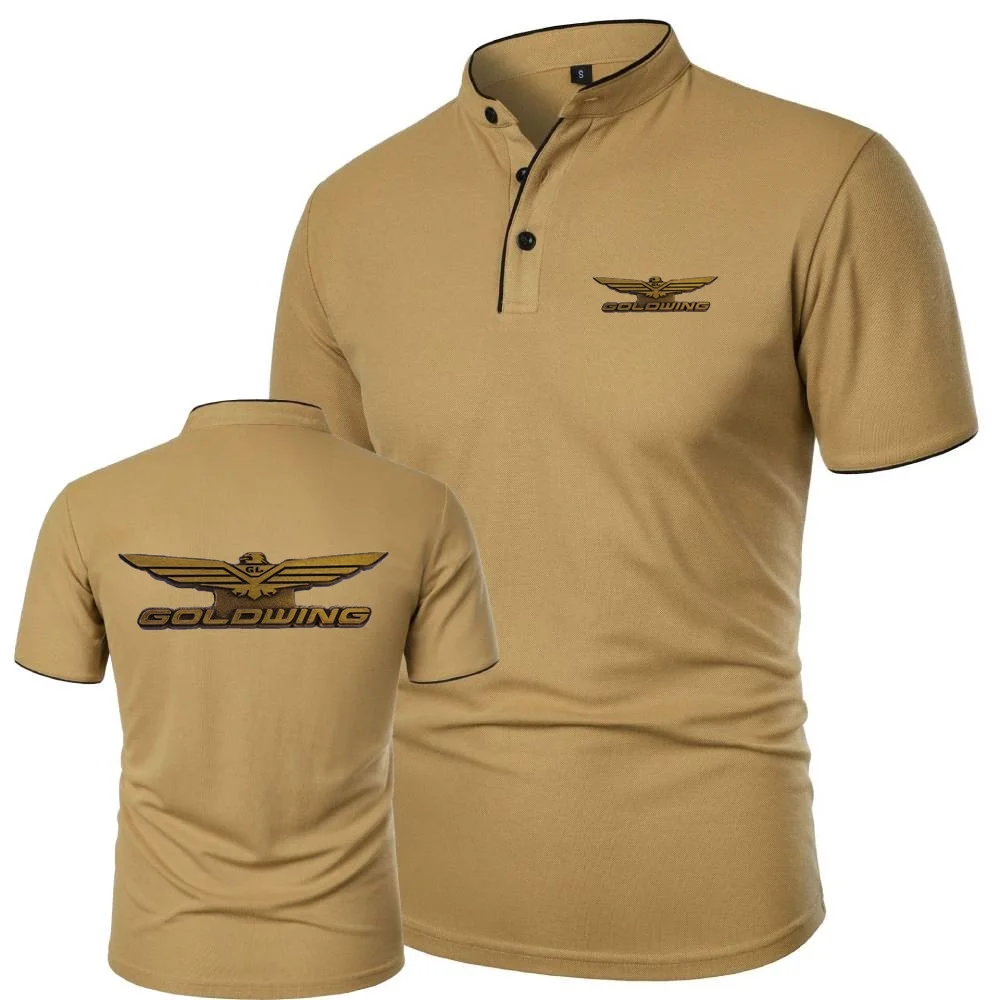 Simplicity Comfortable T-Shirt Goldwing GL1800 Motorcycle Mens Polo Shirts Daily Casual Sports Fitness Workout Tshirt Youth Tees