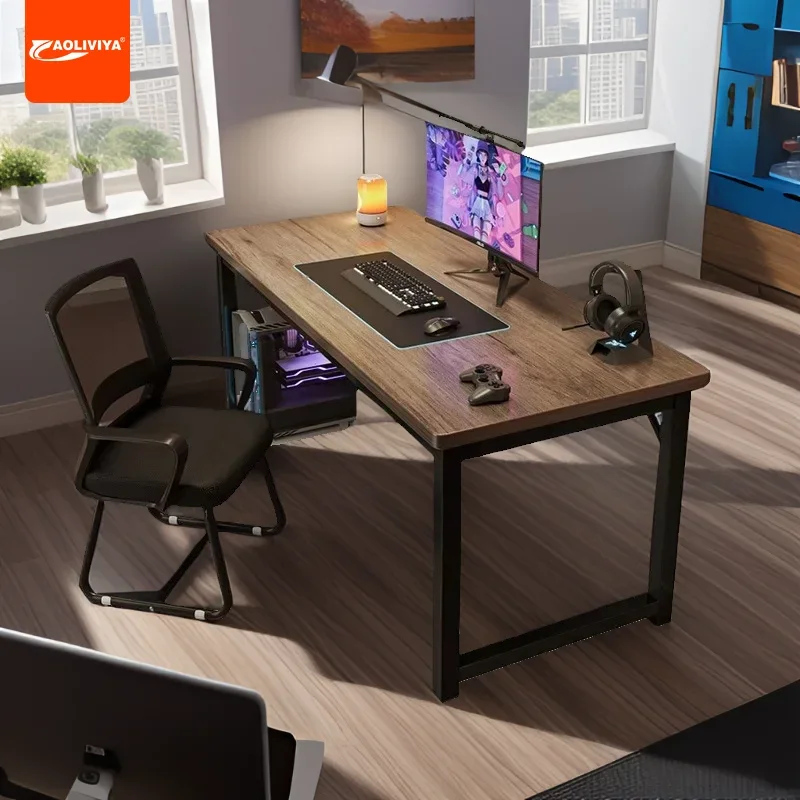 

Aoliviya Computer Desk Desktop Simple Rental House Home E-Sports Table Workbench Bedroom Desk Student Study Desk