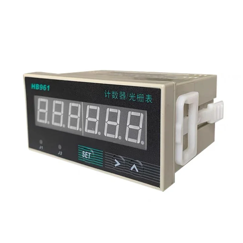 

HB961 Intelligent Reversible Electronic Meter with 6-Digit Display Grating Meter 2 Output Sets HP961 Compatible