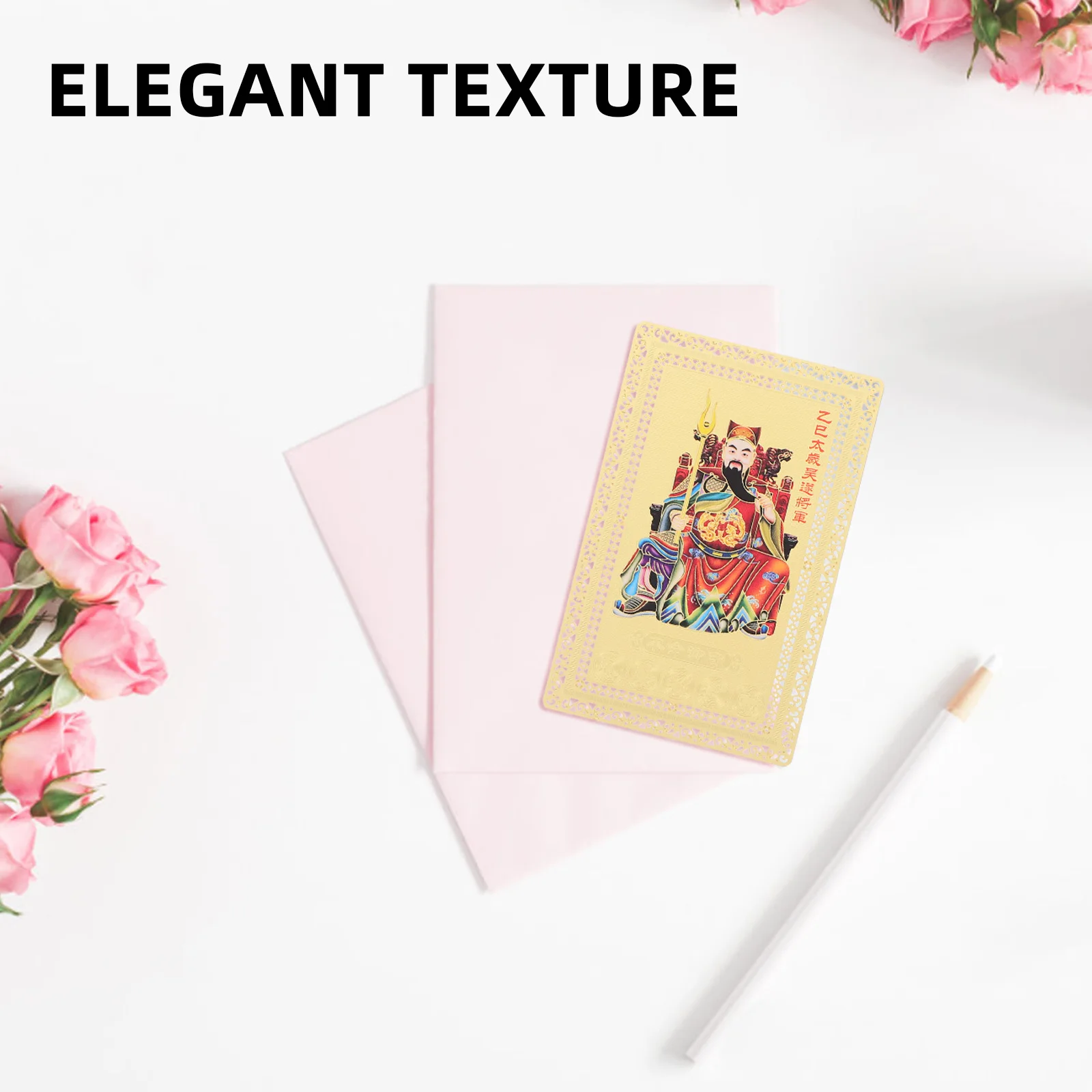 2025 Beautifully Designed Auspicious Amulet for Peace Prosperity Traditional Chinese General