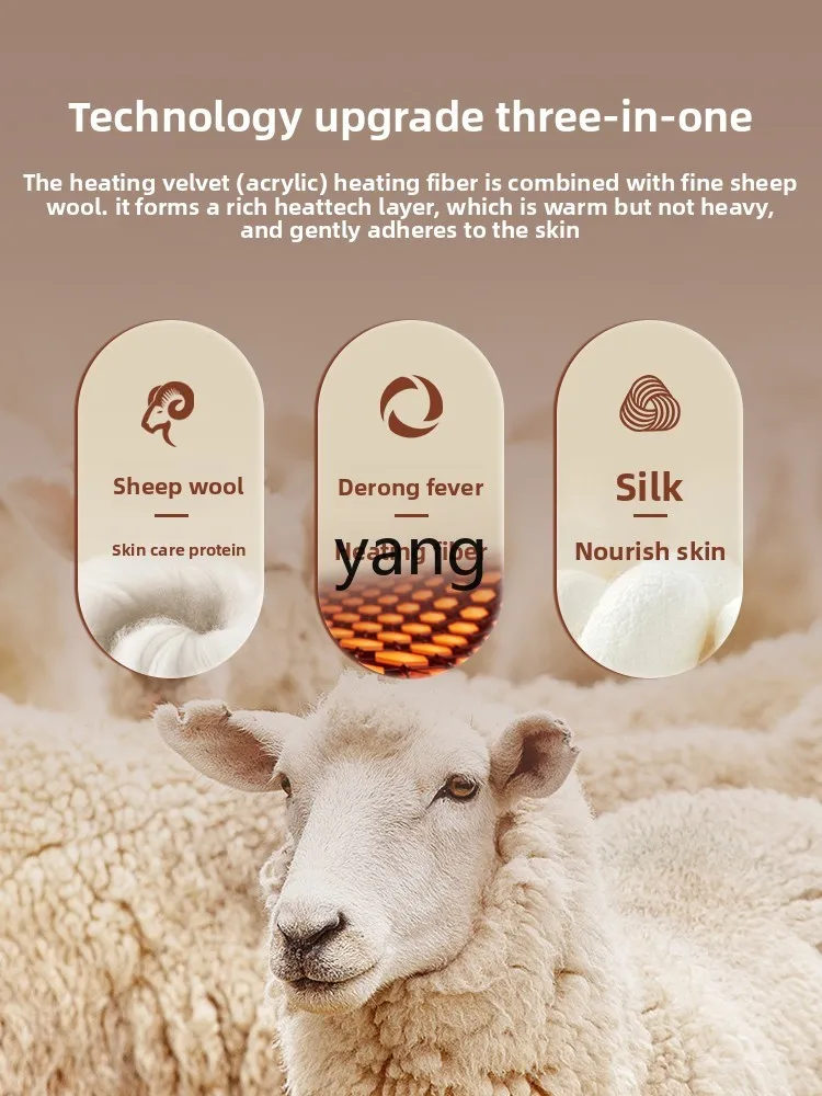 LMM women's fleece thickened autumn and winter cold-proof constant temperature heating long johns set