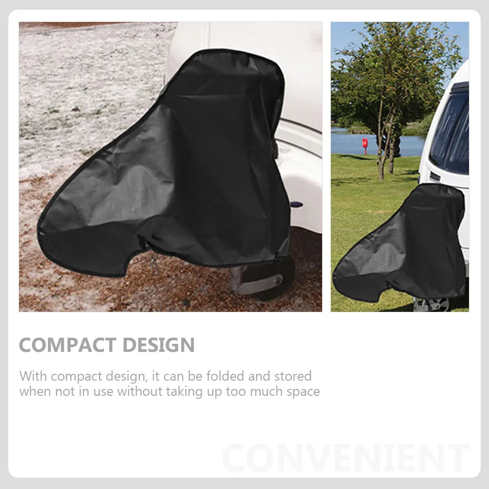 

Waterproof Oxford Cloth Trailer Hitch Cover Durable Tow Accessory Protective Caps for Indoor Outdoor Use Trailer Hitch Cover