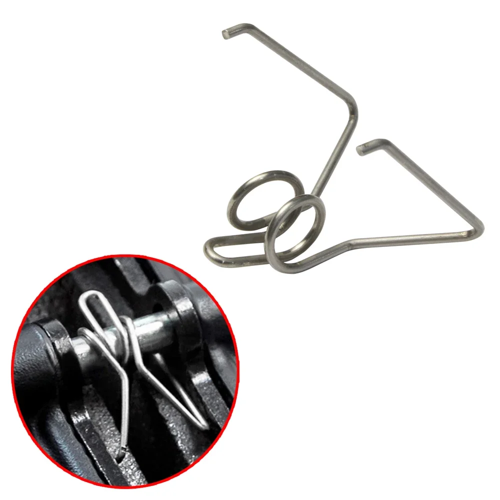 10pcs Steel Torsion Return Spring M/L Brake Pad Clip For Scooter Motorcycle Bicycle