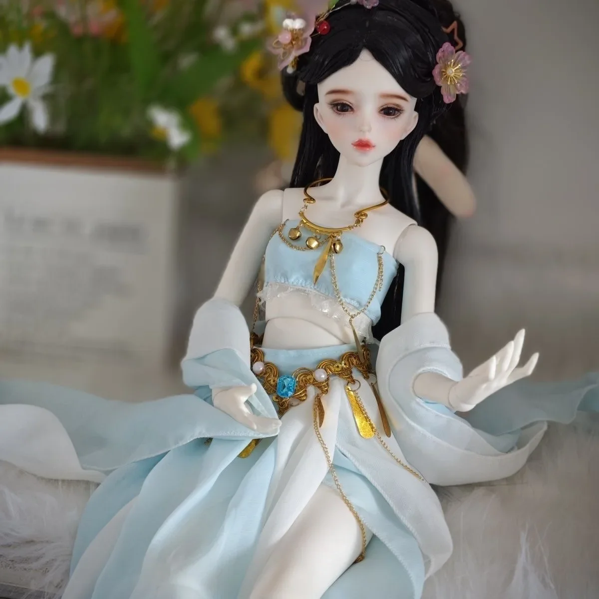 

Clothes For Doll 60cm Dunhuang Exotic Style Doll Clothes Minority Nationality, 1/3 1/4 1/6 BJD Dress, Uncle Size Dress 1 Piece