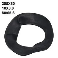 10 Inch 255x80/10X3(80/65-6) Thickened Tire Inner Tube High Quality Durable Rubber Scooter Tubes For Electric Scooter